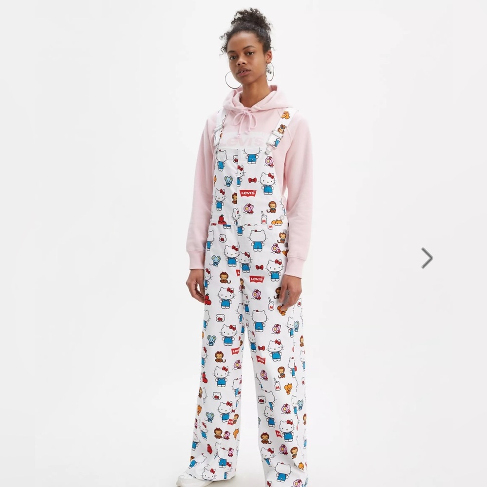 Levi’s Hello Kitty Overalls new Medium
